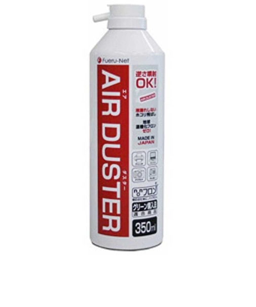 FUERUNET　エアダスター（350ml/逆さ噴射可能/ノンフロン/1本）  FNCJB01S