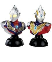 バンダイ ギャラクシーウルトラライティングシリーズ ウルトラマンティガ & ウルトラマントリガー GULウルトラティガ&トリガー