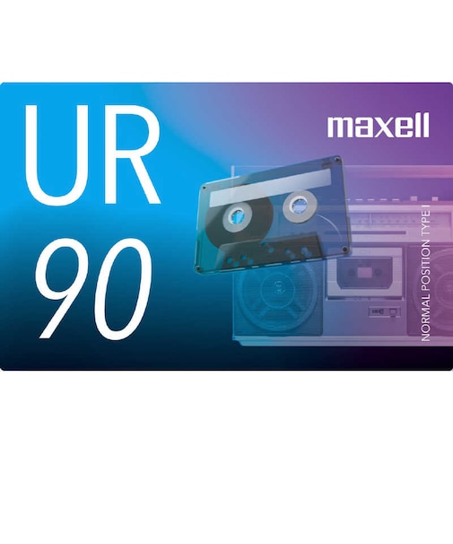 マクセル　オーディオカセットテープ90分1巻 UR90N