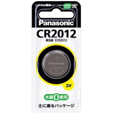 パナソニック　コイン型電池 [リチウム/1個] CR2012