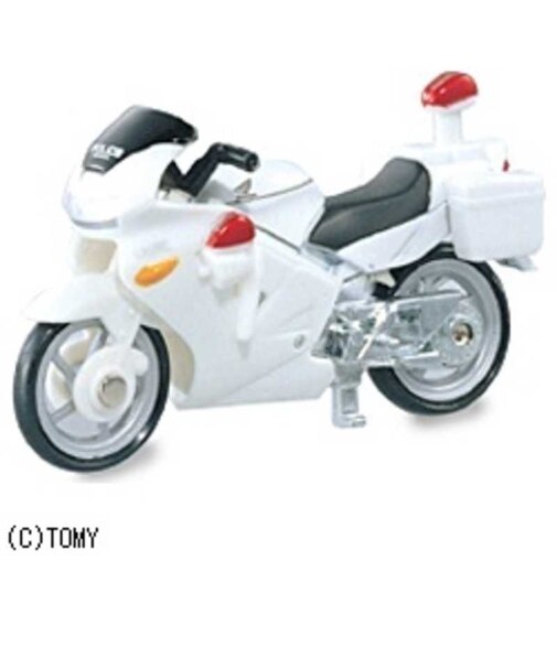 タカラトミー　004 HondaVFR No04ﾎﾝﾀﾞVFR800ｼﾛﾊﾞｲ