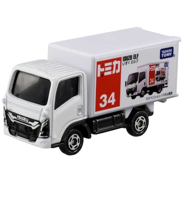 タカラトミー　No.34 いすゞ エルフ 箱 NO34ｲｽｽﾞｴﾙﾌ