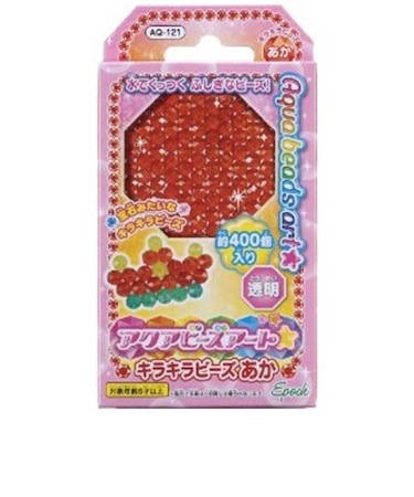 エポック社　アクアビーズアート☆ AQ-121ｱｸｱｷﾗｷﾗｱｶ