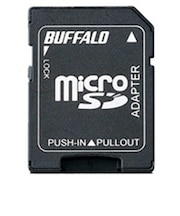BUFFALO　microSDカード→SDカード変換アダプター BSCRMSDA