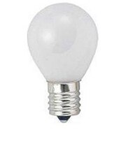 ヤザワ　電球 クリプトンミニランプ フロスト[E17/電球色/1個/40W相当/一般電球形] KS351736F
