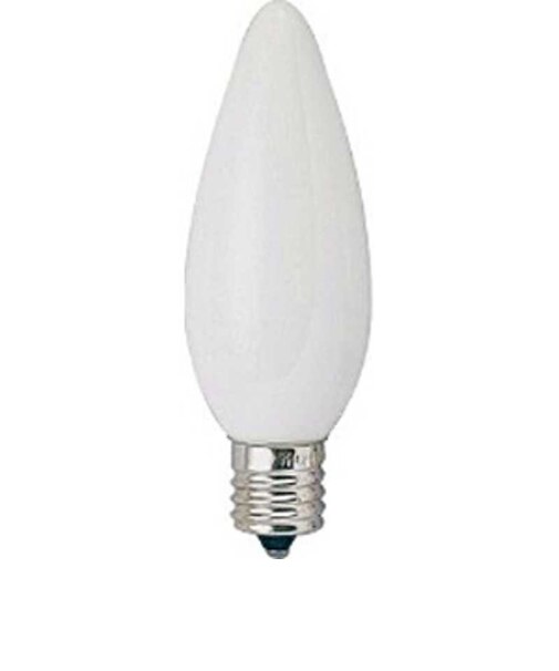 ヤザワ　電球 ホワイト [E12/電球色/1個/シャンデリア電球形] C321225W