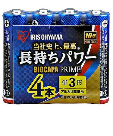 アイリスオーヤマ　単3乾電池 BIG CAPA PRIME(ビッグキャパ) [アルカリ/4本] LR6BP4P
