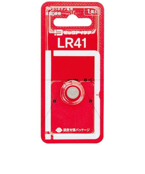 ビックアイデア　アルカリボタン電池LR41 1個 LR41BIM