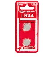 ビックアイデア アルカリボタン電池LR44 2個 LR442PBIM