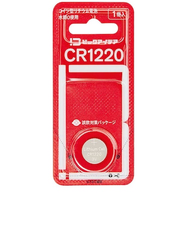 ビックアイデア　リチウムコイン電池CR1220 1個 CR1220BIM