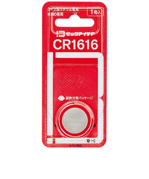 ビックアイデア　リチウムコイン電池CR1616 1個 CR1616BIM