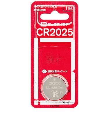 ビックアイデア　リチウムコイン電池CR2025 1個 CR2025BIM