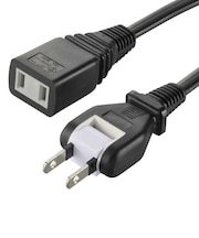 ビックアイデア　延長コード 0.5m ［0.5m / 1個口 / スイッチ無］ ブラック BIMC1051K