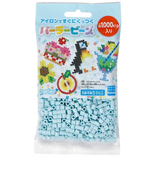 カワダ　パーラービーズ 80-15202K 単色 ロビンズエッグ PB8015202Kﾛﾋﾞﾝｽﾞｴ