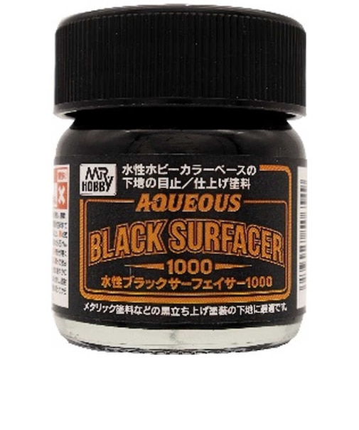 GSIクレオス　水性ブラックサーフェイサー1000 ｽｲｾｲBｻﾌｪ1000