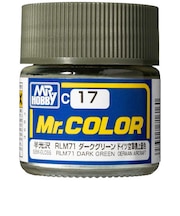 GSIクレオス　Mr.カラー C17 RLM71 ﾀﾞｰｸｸﾞﾘｰﾝ