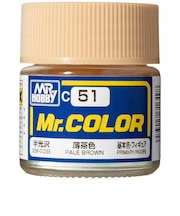 GSIクレオス　Mr.カラー C51 薄茶色 ｳｽﾁｬｲﾛ
