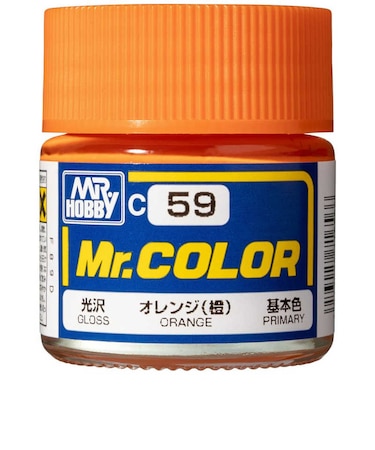 GSIクレオス　Mr.カラー C59 オレンジ(橙) ｵﾚﾝｼﾞ