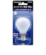 パナソニック　電球 ミニクリプトン球 ホワイト[E17/1個/一般電球形] LDS110V90WWK