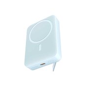AUKEY　モバイルバッテリー MagLink 10000mAh マグネット式ワイヤレス充電機能 PD20W対応 折りたたみスタンド ブルーPBML01BL