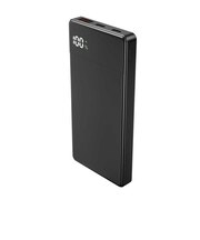 グリーンハウス　準固体モバイル充電器 10000mAh ブラック ［USB Power Delivery対応 / 3ポート］GHSSMBPA100BK