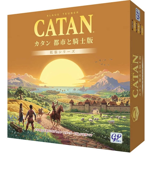 ジーピー　カタン 都市と騎士版(リニューアル)ｶﾀﾝﾄｼﾄｷｼﾊﾞﾝRN