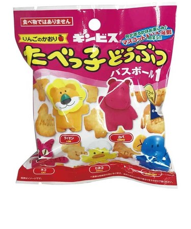 エスケイジャパン　18627 たべっ子どうぶつ バスボール1(単品)ﾀﾍﾞｯｺﾄﾞｳﾌﾞﾂﾊﾞｽﾎﾞｰﾙ1
