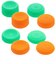 サイバーガジェット　Switch2 Joy-Con2用 アナログスティックカバー 8個セット エメラルド＆オレンジSWJC2ｱﾅﾛｸﾞｶﾊﾞｰ8EO<br>★こちらの商品は人気商品のため、色違い・仕様違い等含め「一家族１台限り」でのご協力をお願いしております。