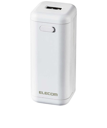 エレコム　モバイルバッテリー/乾電池式/単3電池4本付属DEKD01WH