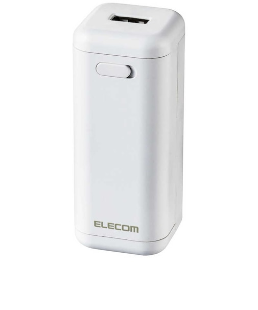 エレコム　モバイルバッテリー/乾電池式/単3電池4本付属DEKD01WH