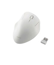 エレコム　マウス SHELLPHA Mサイズ 抗菌 [BlueLED /無線(ワイヤレス) /3ボタン /USB] ホワイトMSH10DBSKWH
