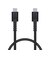 エレコム　タイプC ケーブル USB Type-C to Type-C 0.3m PD 60W 急速充電 断線に強い 高耐久 ブラックMPAXCCS03PNBK