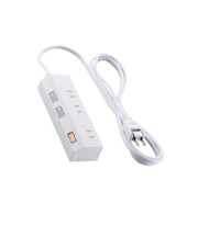 エレコム 電源タップ 2m 3個口 ほこりシャッター 雷ガード 個別スイッチ ホワイトTIS01M2320WH