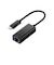 エレコム　有線LANアダプター USB-C 1000Mbps 高速通信 USB3.2 Gen1 ( Windows 11 10 Mac iPad Nintendo Switch 対応 ) 変換アダプタ ブラックEDCGUC3V3B