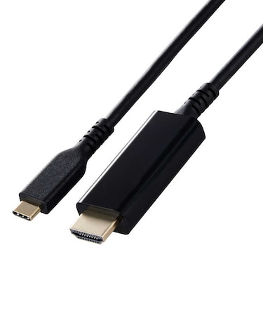 エレコム　映像変換ケーブル USB Type-C-HDMI ミラーリング対応 60Hz 高耐久 2.0mMPACHDMIS20BK3