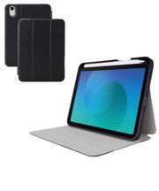 エレコム　iPad mini ケース 8.3インチ ( A17 Pro ) / 第6世代 マグネット式フラップ カバー Apple Pencil収納 フリーアングル スタンド オートスリープ機能 衝撃吸収TBA25SSABK