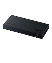 エレコム　HDMI 切替器 3入力1出力 4K 60Hz HDR対応 セレクター スイッチャー 手動/自動切替 Switch PS5 Fire TV Stick 対応 ブラックDHSW4KB31BK