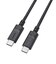エレコム　240W PD EPR USB Type-C ケーブル 0.5m eMarker 480Mbps ブラックMPACCPE05BK