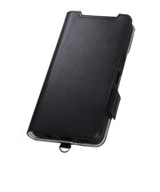 エレコム arrows We3 手帳型ケース 磁石付 耐衝撃 極限 ブラックPMF261PLFY5KBK