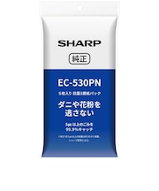 シャープ　スタンド型掃除機用(5枚入り)紙パックEC530PN