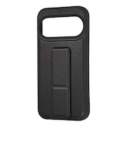 レイアウト Pixel 10後継/10Pro後継 / ハイブリッドケース maru レザリア スタンド / ブラックRTGP26H2K7TBB