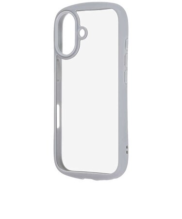 レイアウト　iPhone 17 HBタフケース Puffull レンズガードリング/グレーRTP61CMD1GR