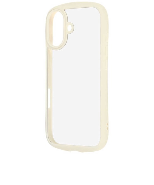 レイアウト　iPhone 17 HBタフケース Puffull レンズガードリング/ミルクホワイトRTP61CMD1MLW