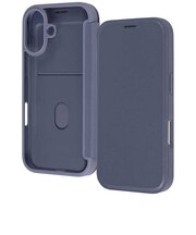 レイアウト iPhone 17 クリアフリップケース マグネット/ネイビーRTP61LCCN