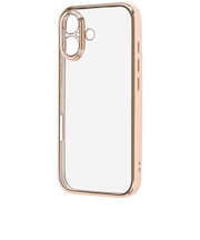 レイアウト　iPhone 17 ソフトケース 精密設計 フレームメッキ/ピンクゴールドRTP61PFC2PGM