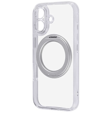 レイアウト　iPhone 17 HBタフケース 精密設計5H マグ充電対応 リング付/クリアRTP61CC23CM