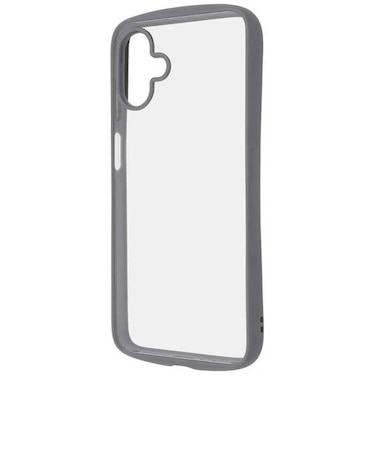 レイアウト　Galaxy A25 5G Like standard Puffull 耐衝撃 バンパー ハイブリッドケース / グレーRTGA25CMD1GR