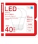 ビックアイデア　LED電球 E26 一般電球形 40W相当 昼白色 2個 広配光タイプ 【安心5年保証】LDA4DGK40XBIM2P