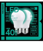 ビックアイデア　LED電球 E26 一般電球形 40W相当 昼白色 2個 広配光タイプ 【安心5年保証】LDA4NGSK40XBIT2P
