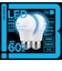 ビックアイデア　LED電球 E26 一般電球形 60W相当 昼光色 2個 広配光タイプ 【安心5年保証】LDA7DGSK60XBIT2P